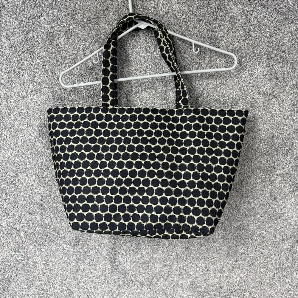 Perry Ellis Shoulder Tote Bag 11x18.5 Corporate Dropout Mod Travel Tech Noir